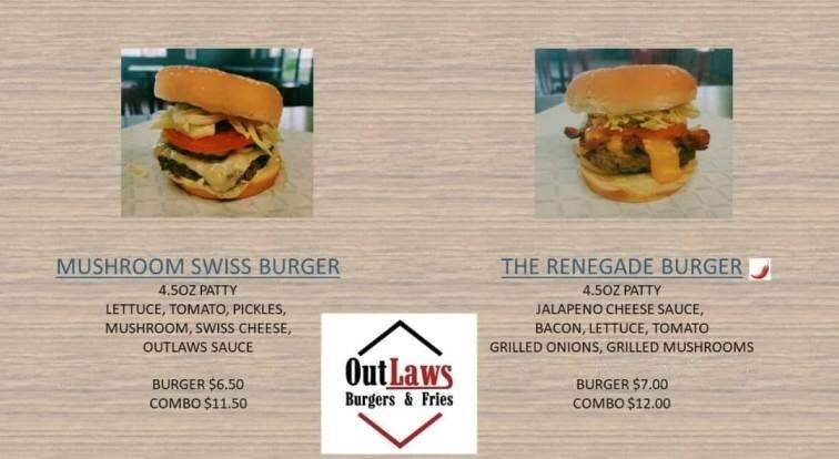 Outlaws Burgers and Fries - Thunder Bay, ON