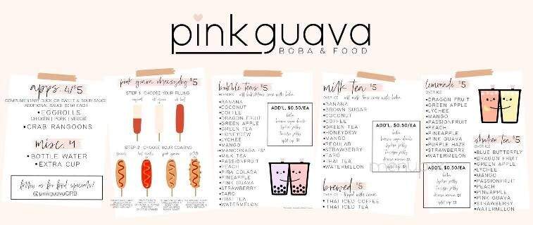 Pink Guava - Green Bay, WI menu_pic