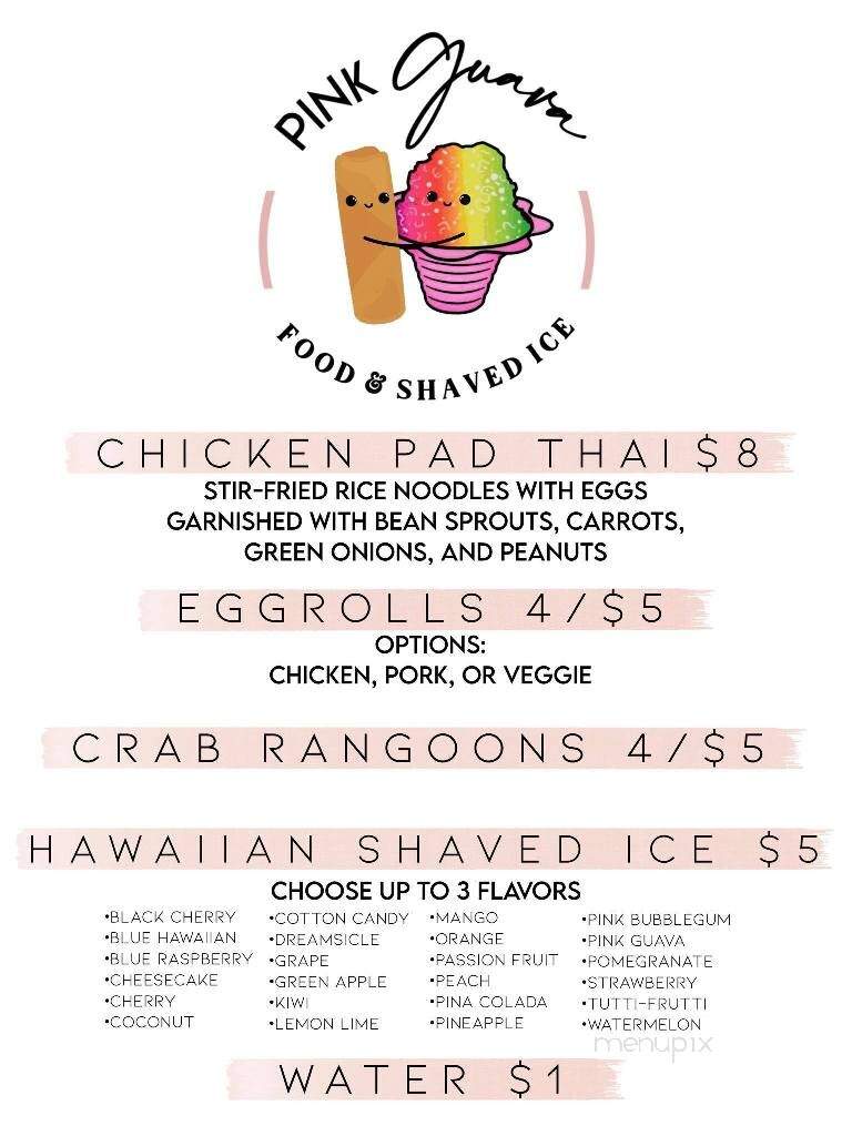 Pink Guava - Green Bay, WI menu_pic