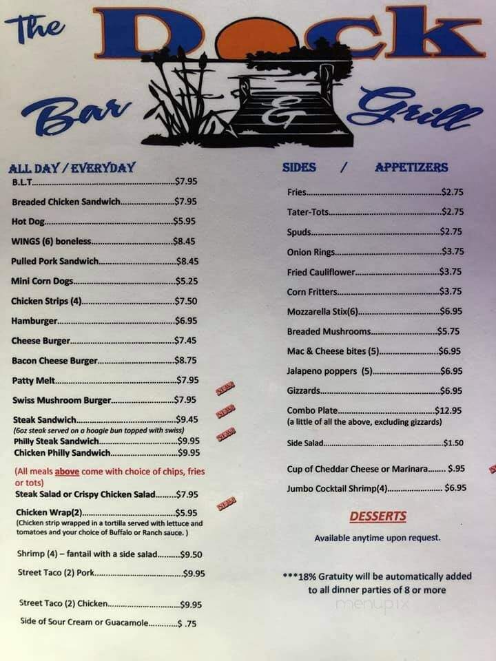 The Dock Bar & Grill - Gurley, NE