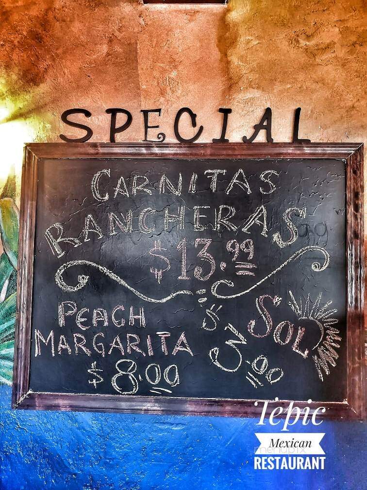 Tepic Mexican Restaurant - Mount Vernon, WA menu_pic