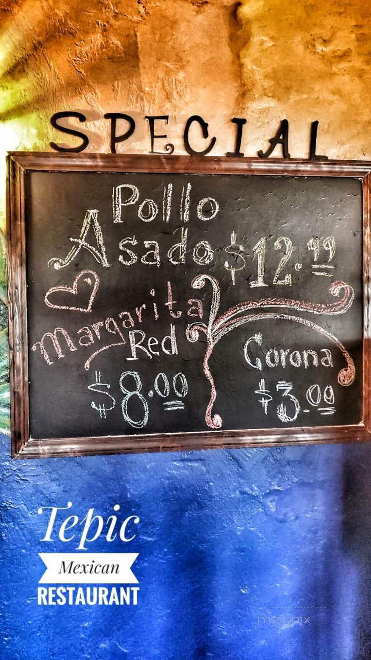 Tepic Mexican Restaurant - Mount Vernon, WA menu_pic