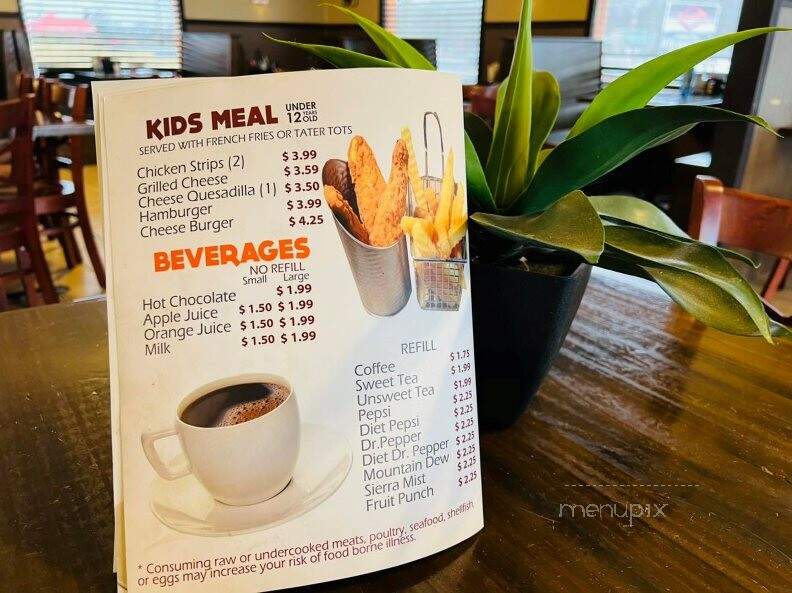 Spah Grill - Batesville, AR menu_pic