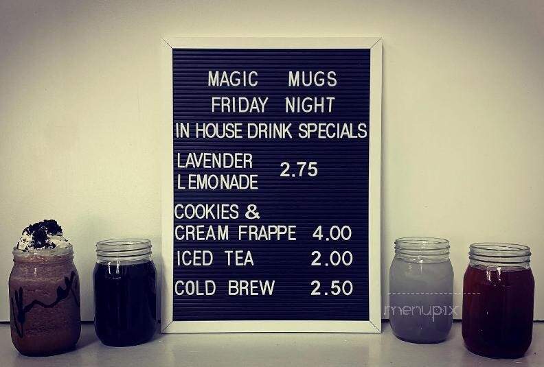 Magic Mugs - Dover, OH menu_pic