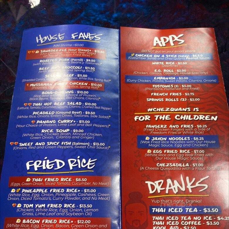 Chez Quan's - Satellite Beach, FL menu_pic