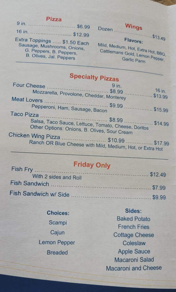 Deb's Lil Deli - West Clarksville, NY menu_pic