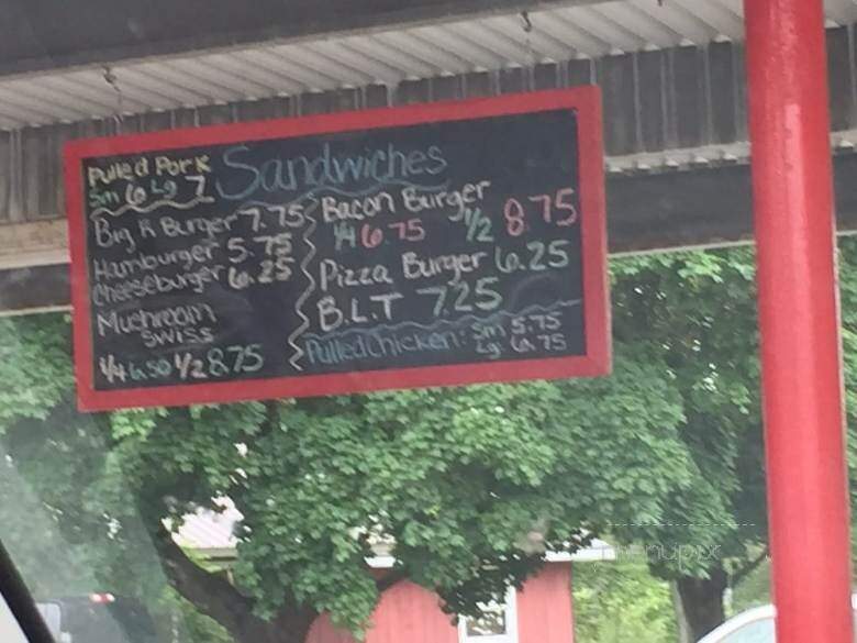 Ruckel's Coney's & Cones - Farwell, MI menu_pic