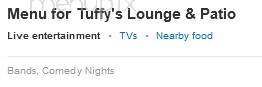 Tuffy's Lounge - Wilmington, IL