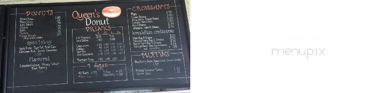 Queen's Donut - Pomona, CA menu_pic