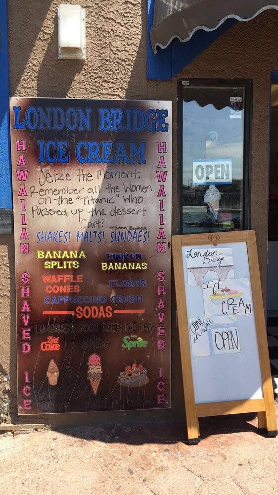 London Bridge Ice Cream Parlor - Lake Havasu City, AZ