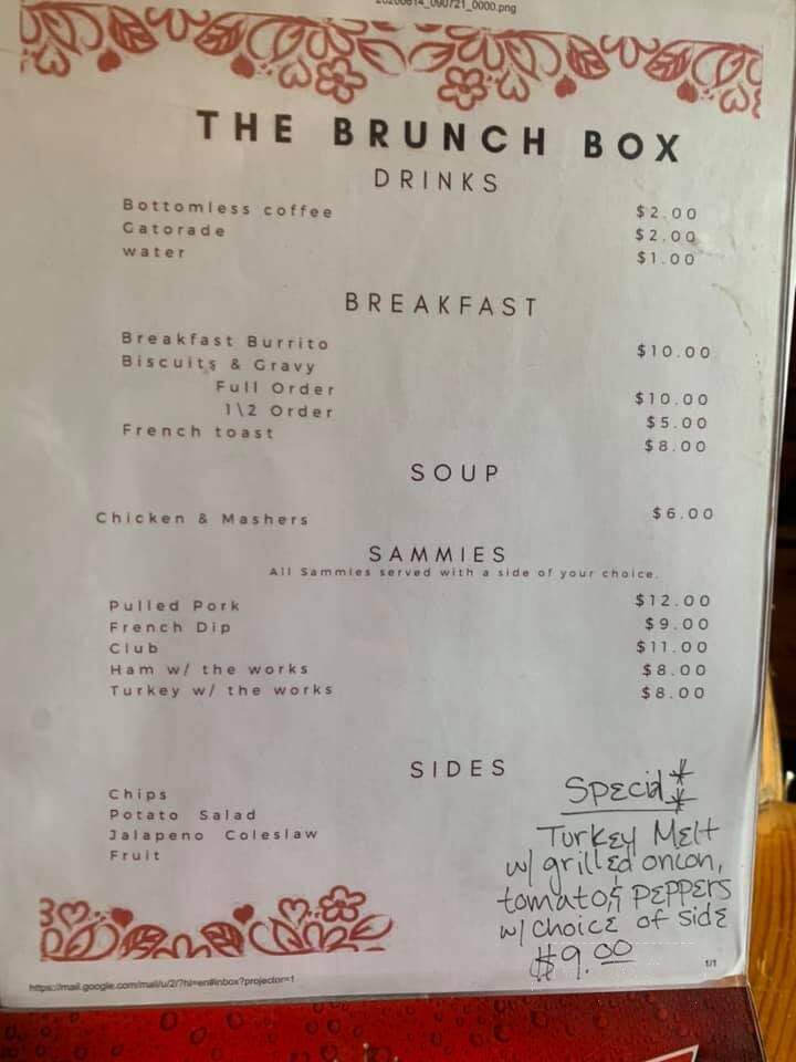 Shotgun Store & Cafe - Island Park, ID menu_pic