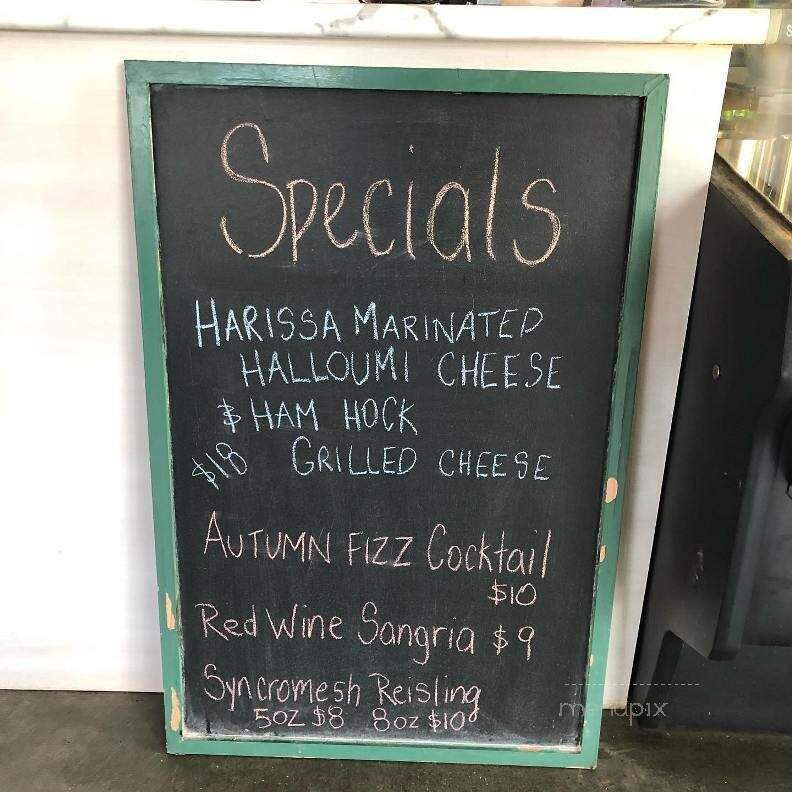 Taste - Victoria, BC menu_pic