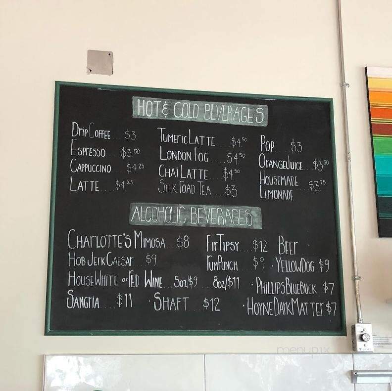 Taste - Victoria, BC menu_pic
