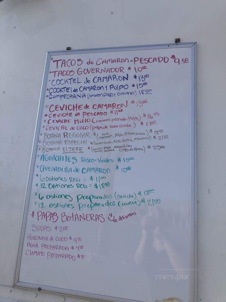 Mariscos Sinaloa - Thornton, CO menu_pic