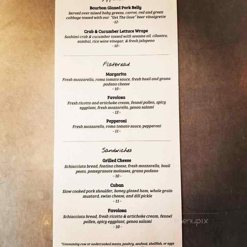Devil's Logic Brewing - Charlotte, NC menu_pic
