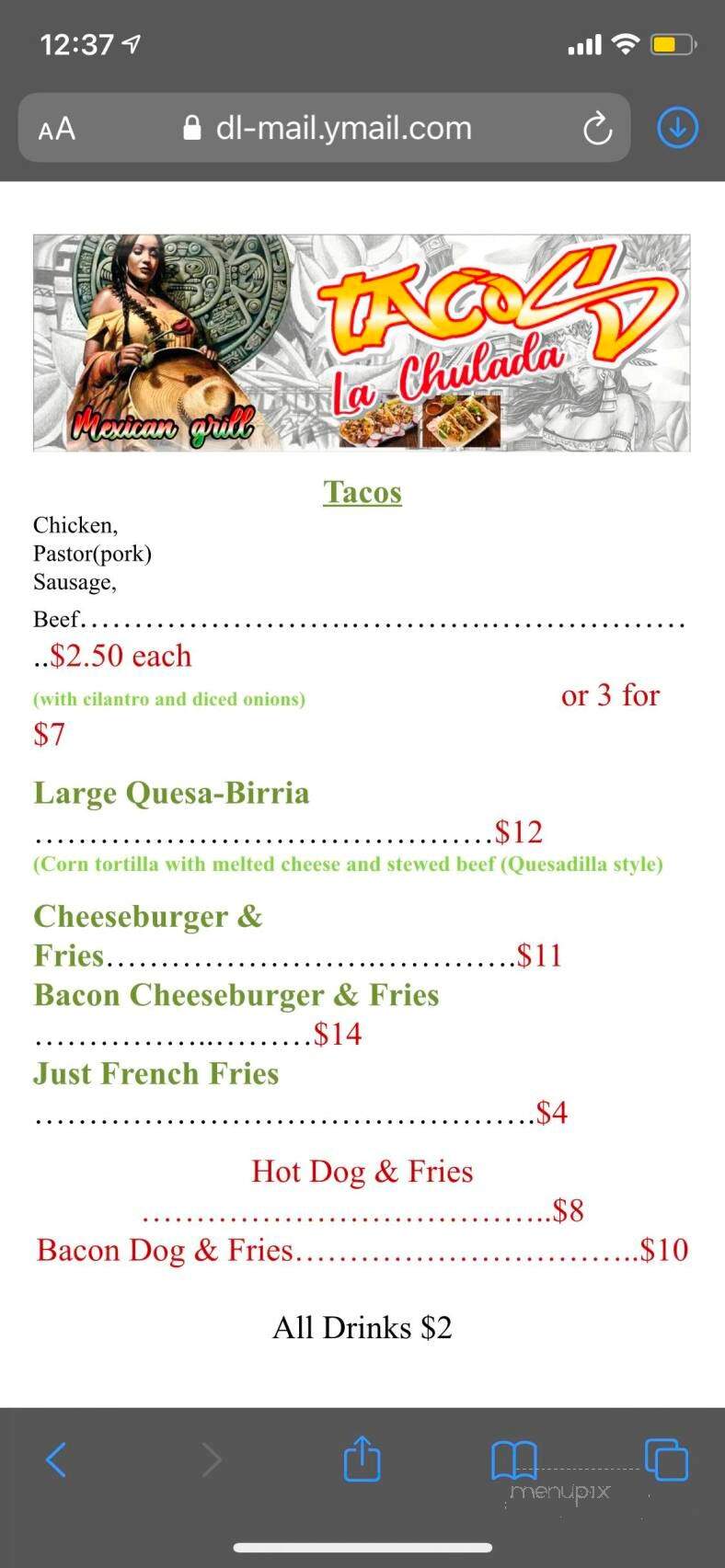 Devil's Logic Brewing - Charlotte, NC menu_pic