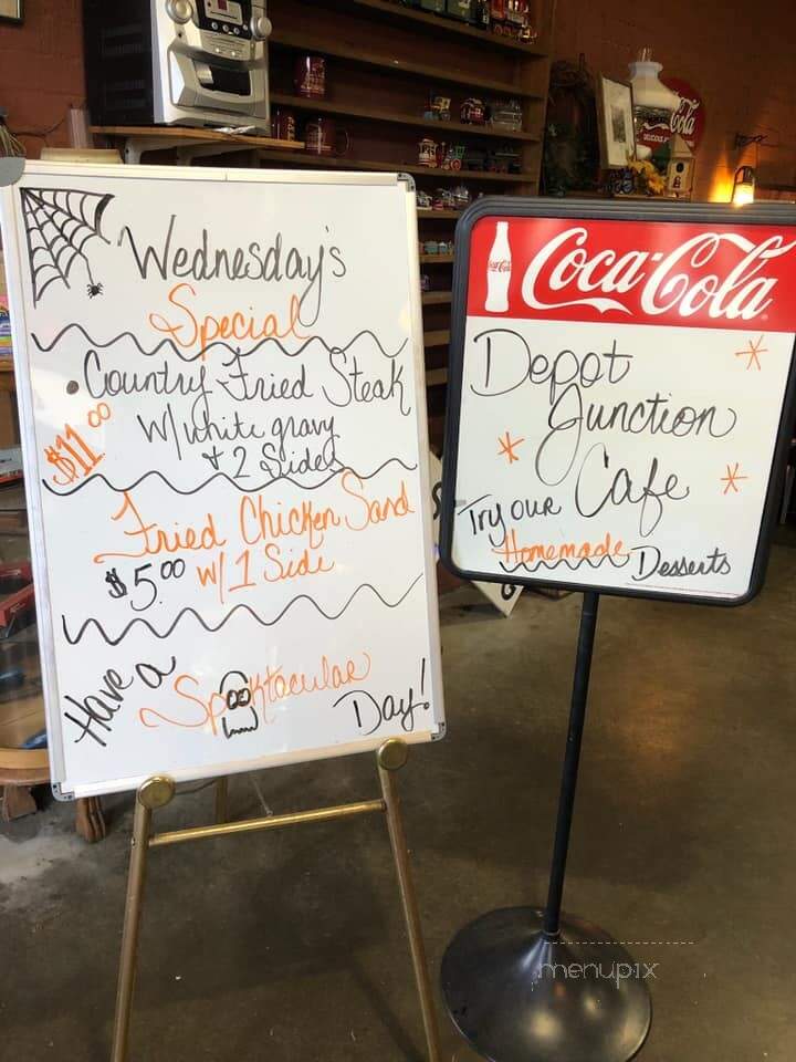 Depot Restaurant - Watertown, TN menu_pic