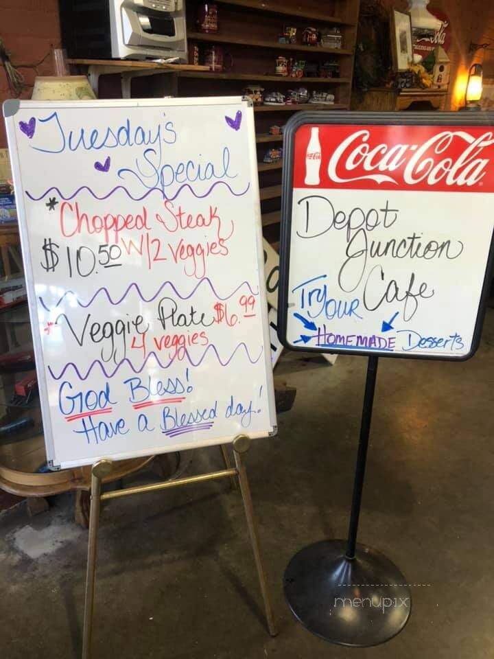 Depot Restaurant - Watertown, TN menu_pic
