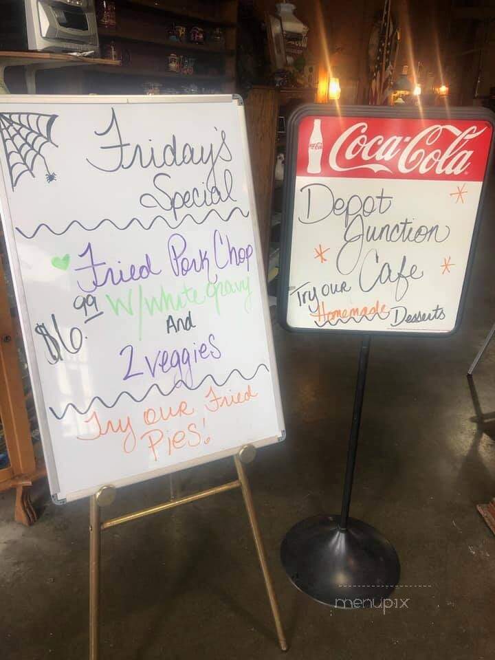 Depot Restaurant - Watertown, TN menu_pic