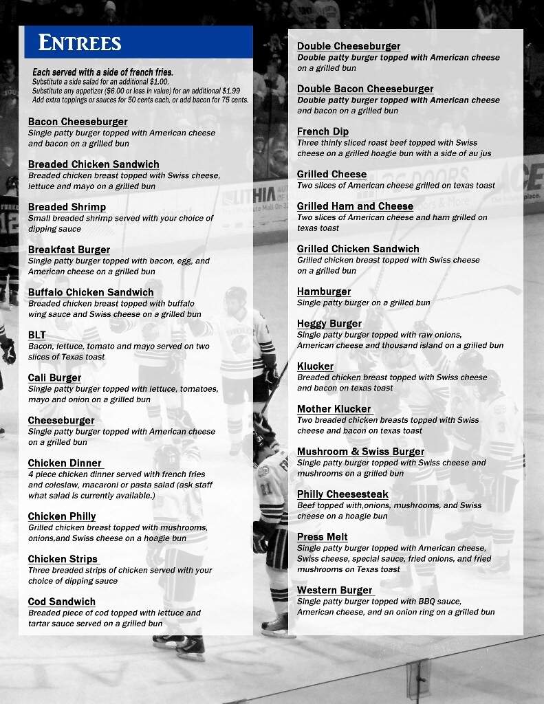 Blue Line - Hatton, ND menu_pic