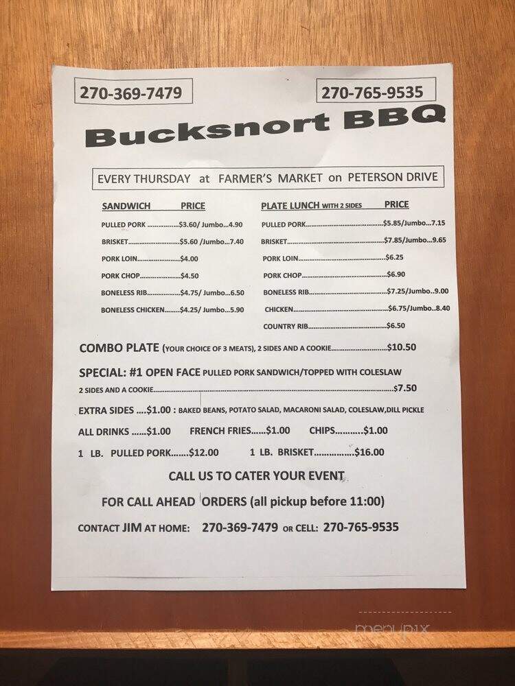 Bucksnort BBQ - Elizabethtown, KY