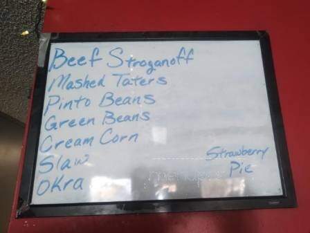 Roxie's - Woodbury, TN menu_pic