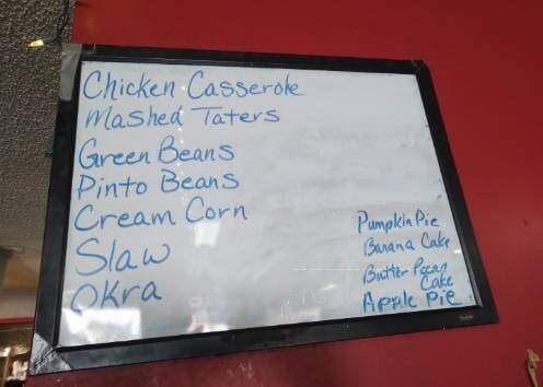 Roxie's - Woodbury, TN menu_pic