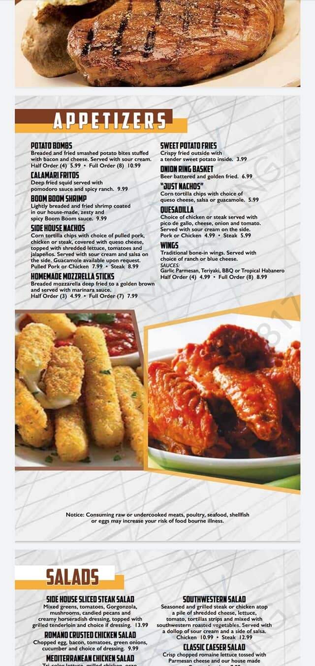 Sunrise House Of Pancakes - Plymouth, IN menu_pic