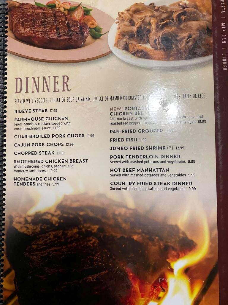 Sunrise House Of Pancakes - Plymouth, IN menu_pic