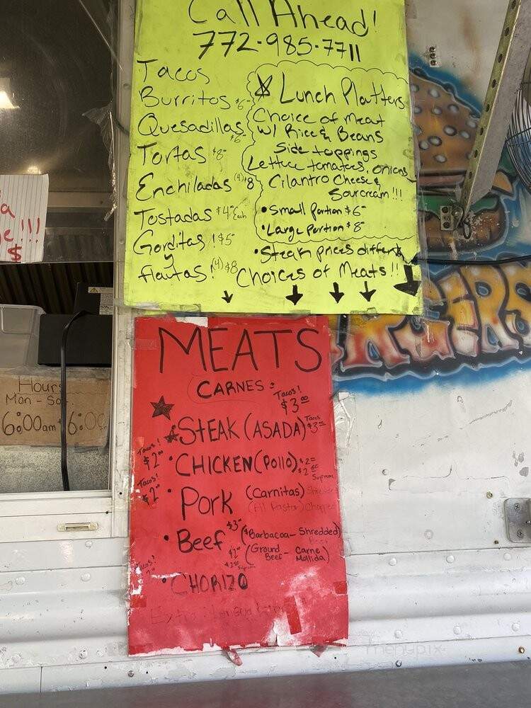 La Traditional Grill Taco Truck - Hobe Sound, FL menu_pic