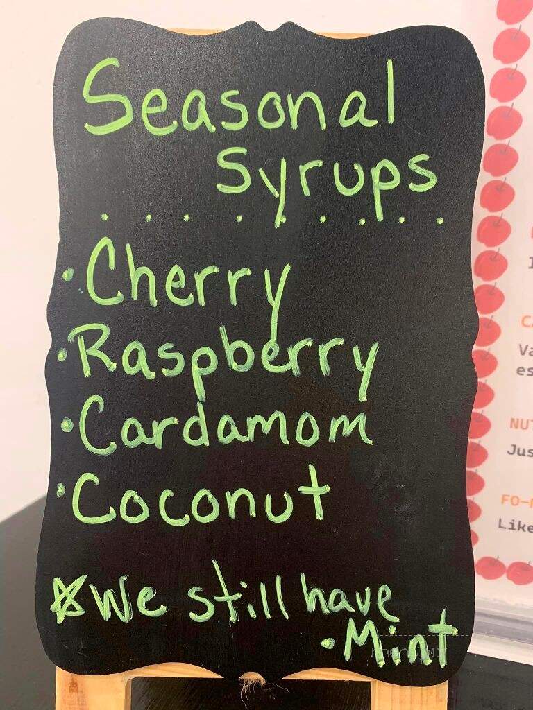 Moxie Coffee Company - Seymour, IN menu_pic