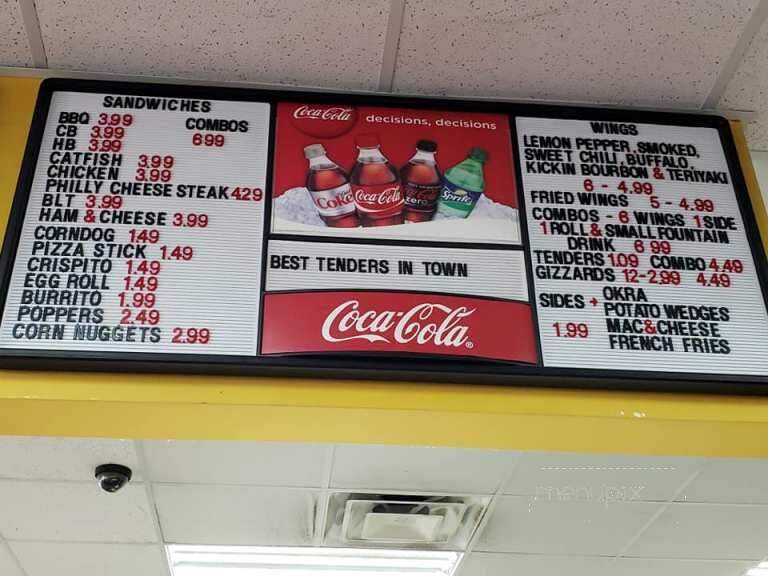Cottondale Texaco - Cottondale, AL menu_pic