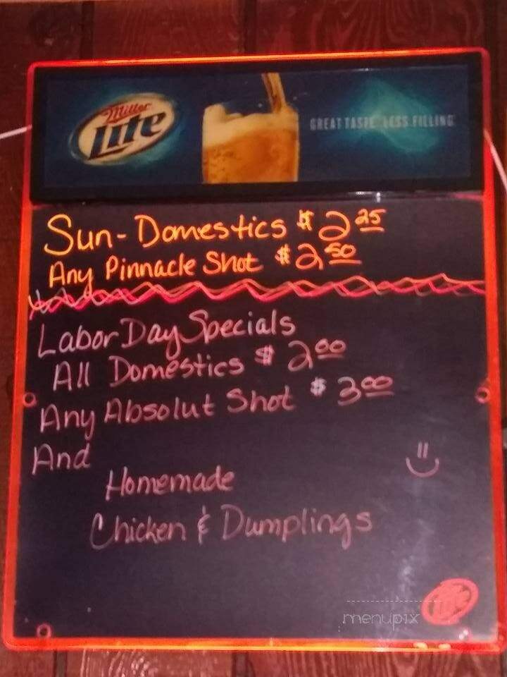 Sportsman's Tap - Hammond, IN menu_pic
