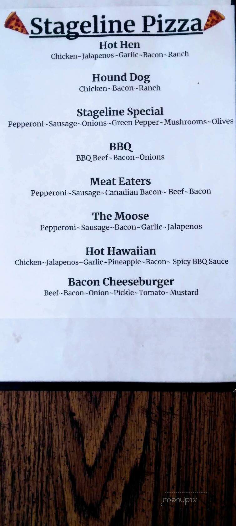 Stockman Cafe - Rapelje, MT menu_pic