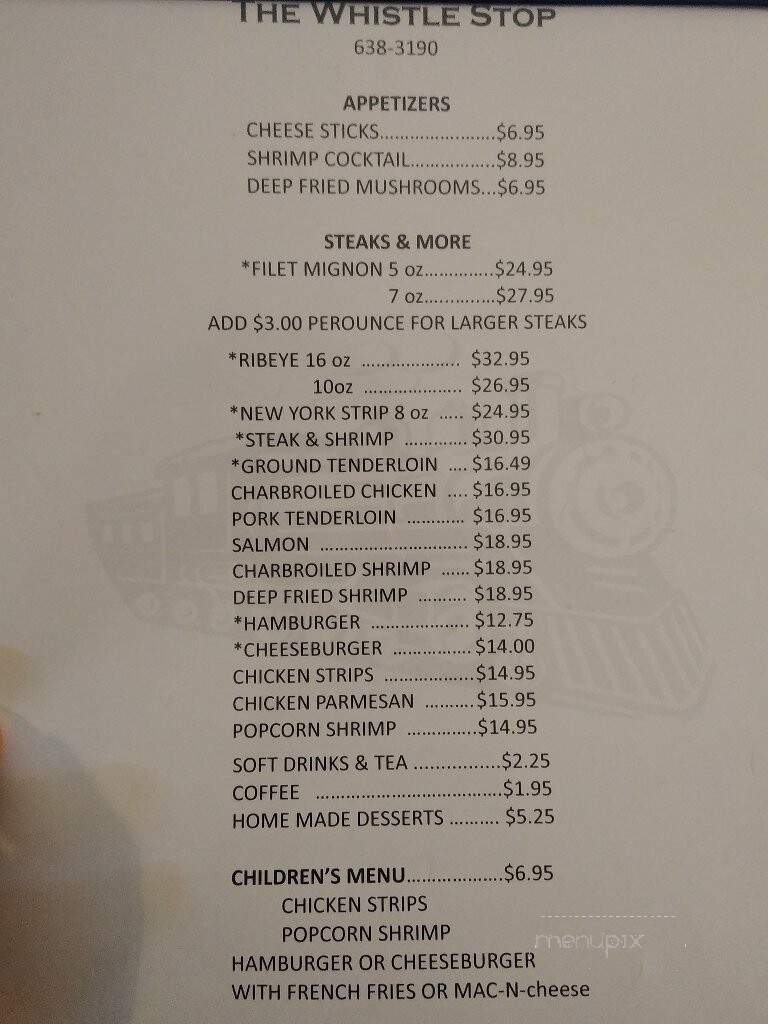 Whistle Stop of Afton - Afton, TN menu_pic