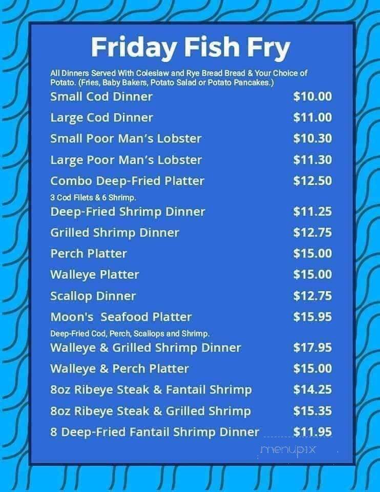 Doyles Moon Saloon - Mosinee, WI menu_pic