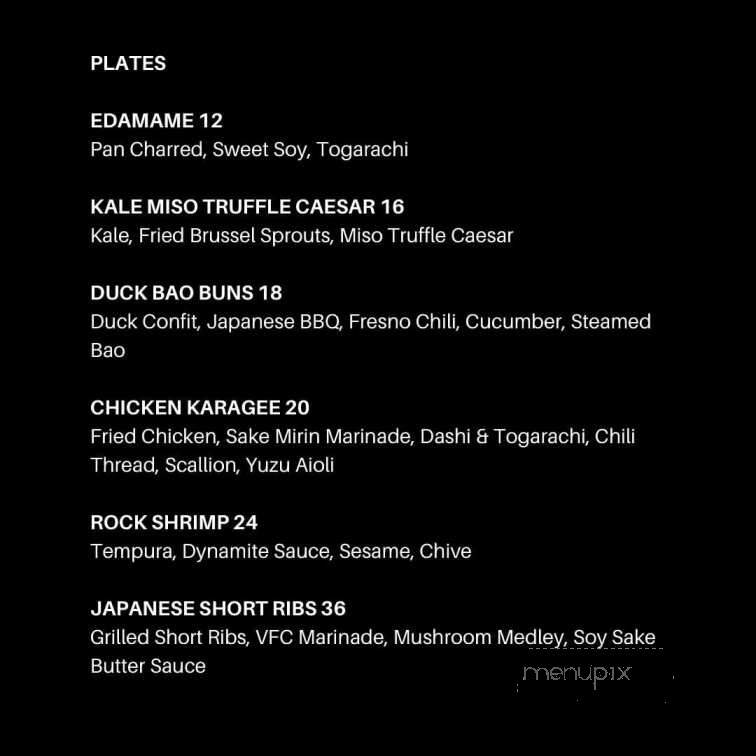 Kurafuto Restaurant - West Palm Beach, FL menu_pic