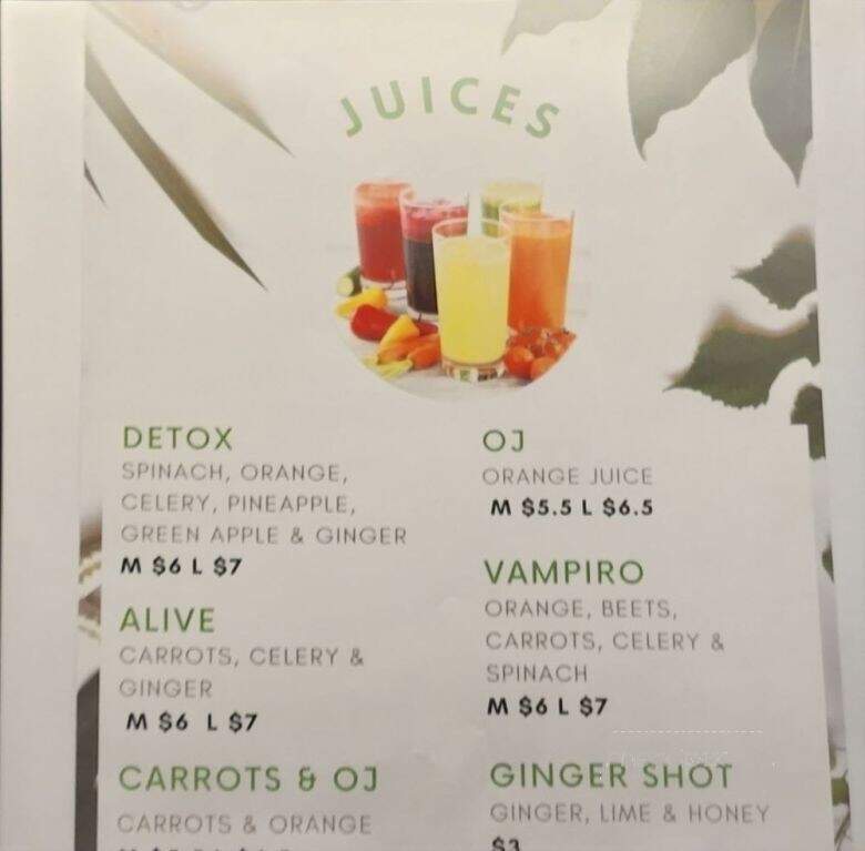 Shemda Nutrition - Chino, CA menu_pic