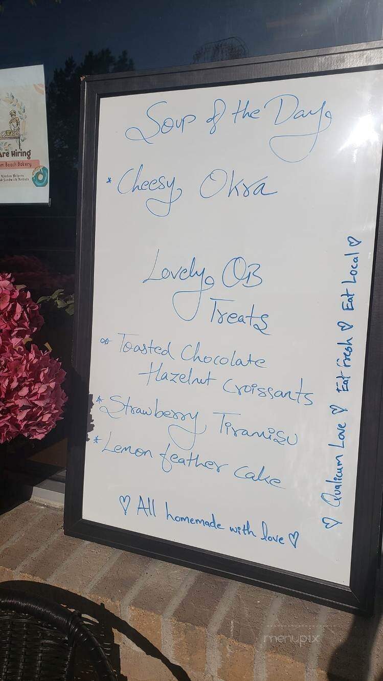 Qualicum Beach Bakery - Qualicum Beach, BC menu_pic