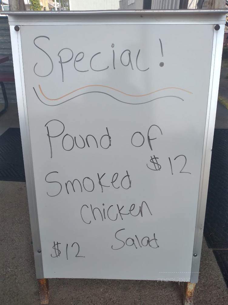 Webers BBQ - Walnut Springs, TX menu_pic