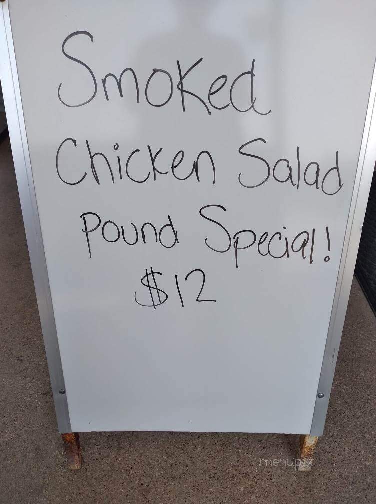 Webers BBQ - Walnut Springs, TX menu_pic