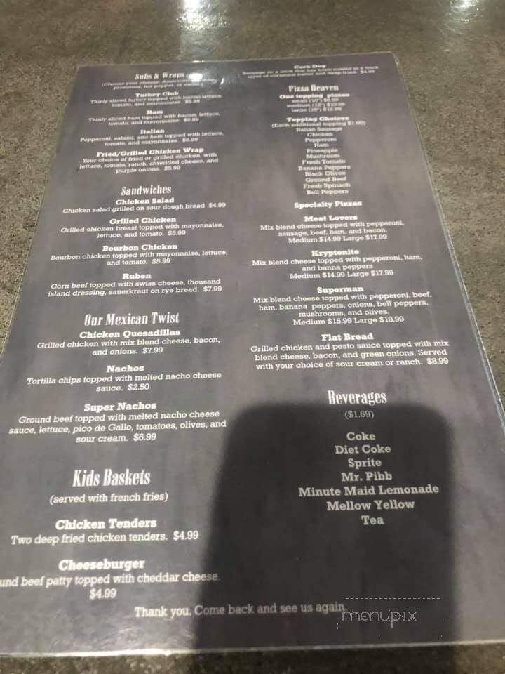 Super City Bar & Grill - Metropolis, IL menu_pic
