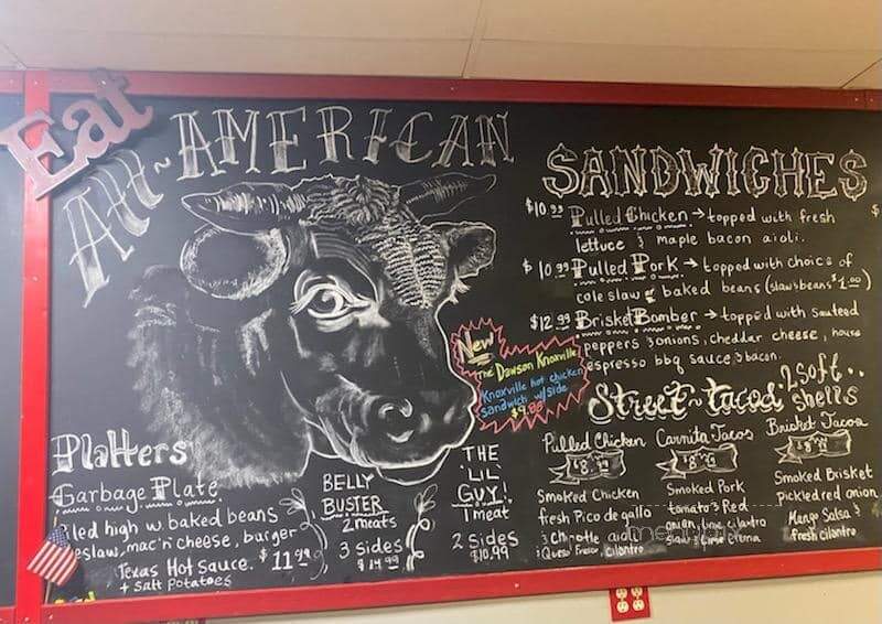 The Checkpoint Barbecue - Alfred, NY menu_pic