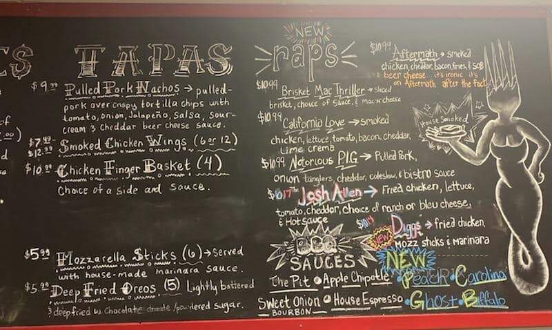 The Checkpoint Barbecue - Alfred, NY menu_pic