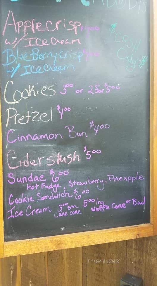 Mr Peabodys Apple Crisp - Buxton, ME menu_pic