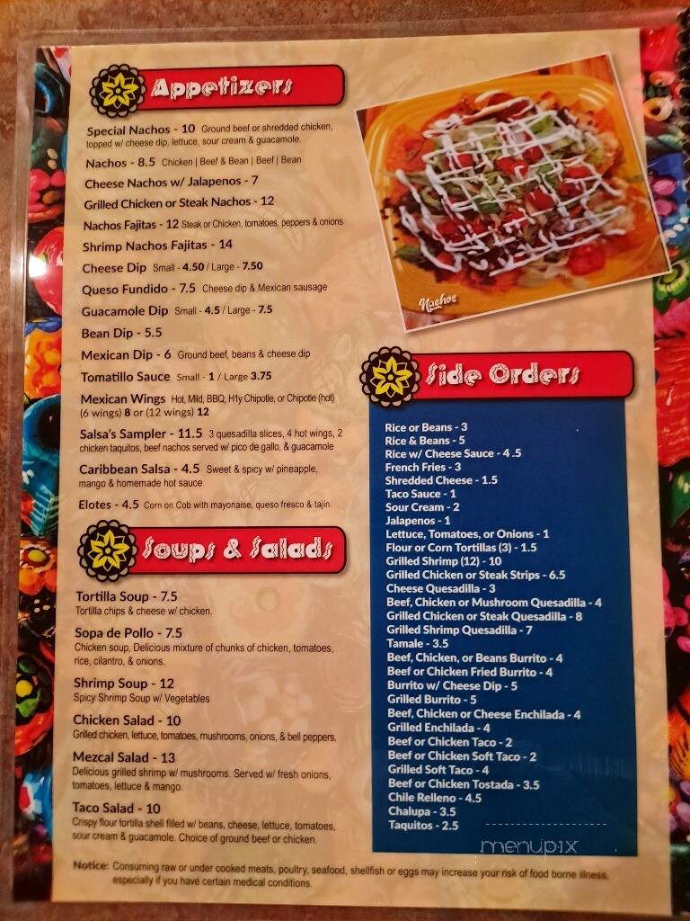 Taco Inc Mexican Bar and Grille - Warren, PA menu_pic