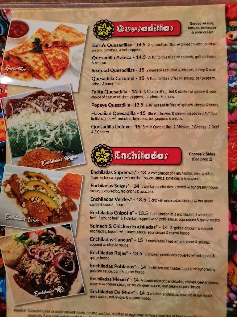 Taco Inc Mexican Bar and Grille - Warren, PA menu_pic