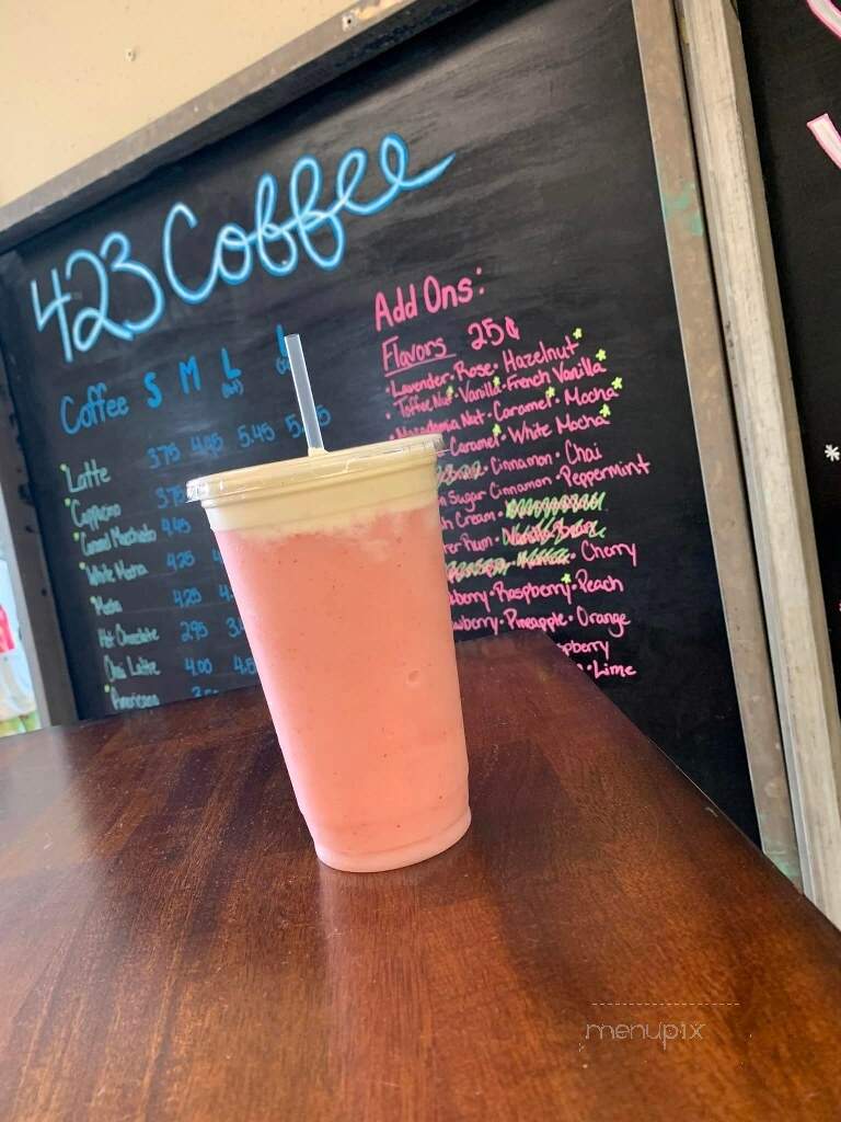 423 Coffee and Mercantile - Greeneville, TN menu_pic