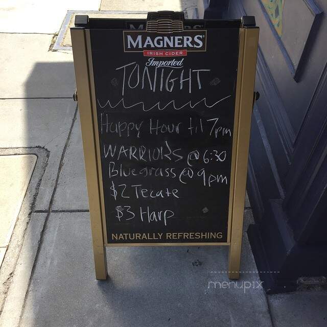 The Plough and the Stars - San Francisco, CA menu_pic