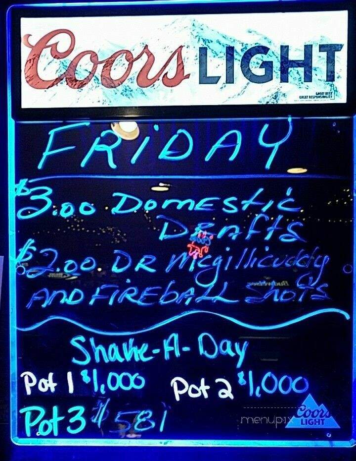 Sutton's Tavern - Sheridan, WY menu_pic